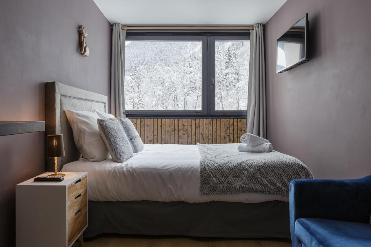 Beautiful Mountain View Studio By The Lake Chamonix Luaran gambar