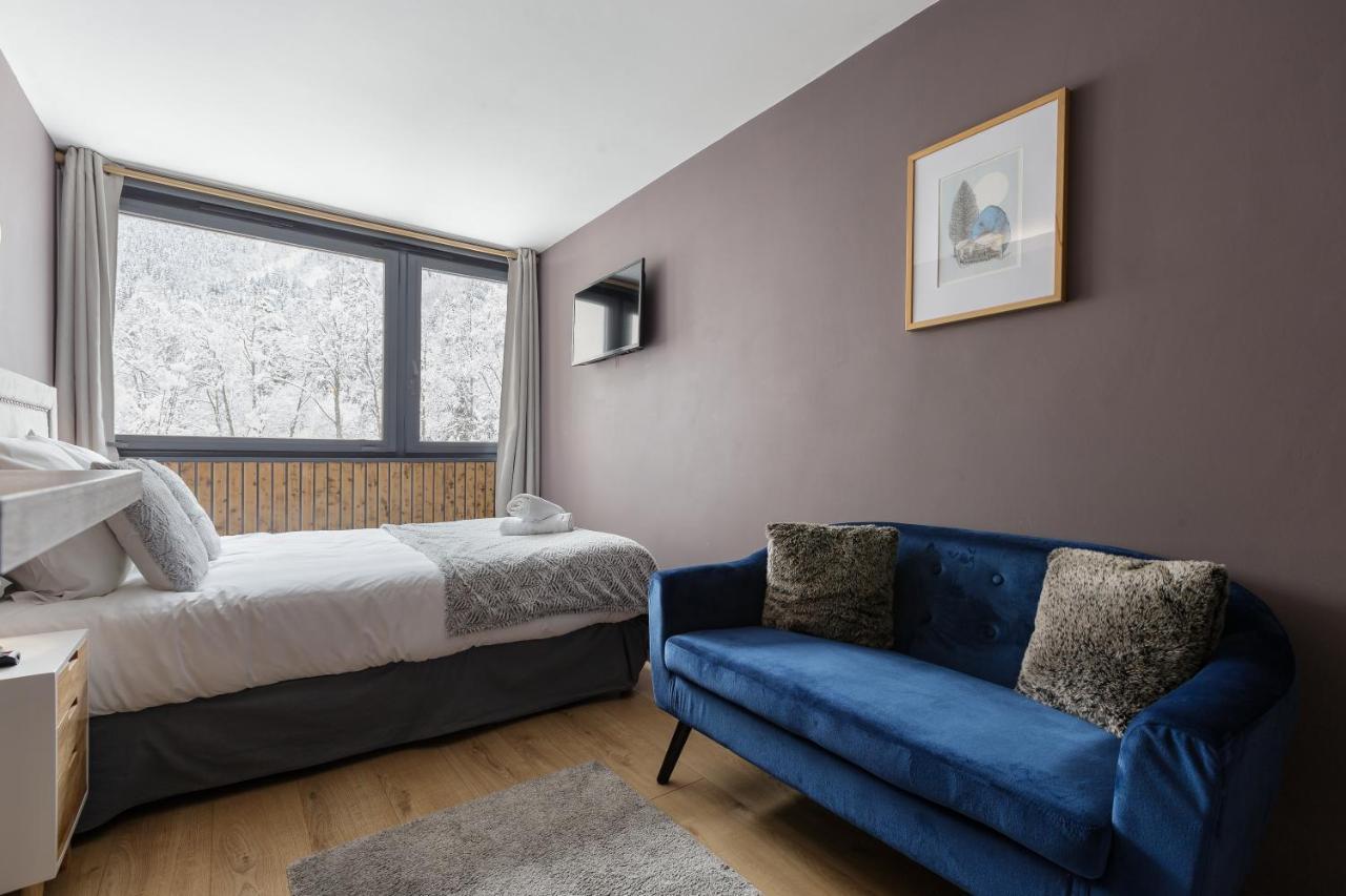 Beautiful Mountain View Studio By The Lake Chamonix Luaran gambar
